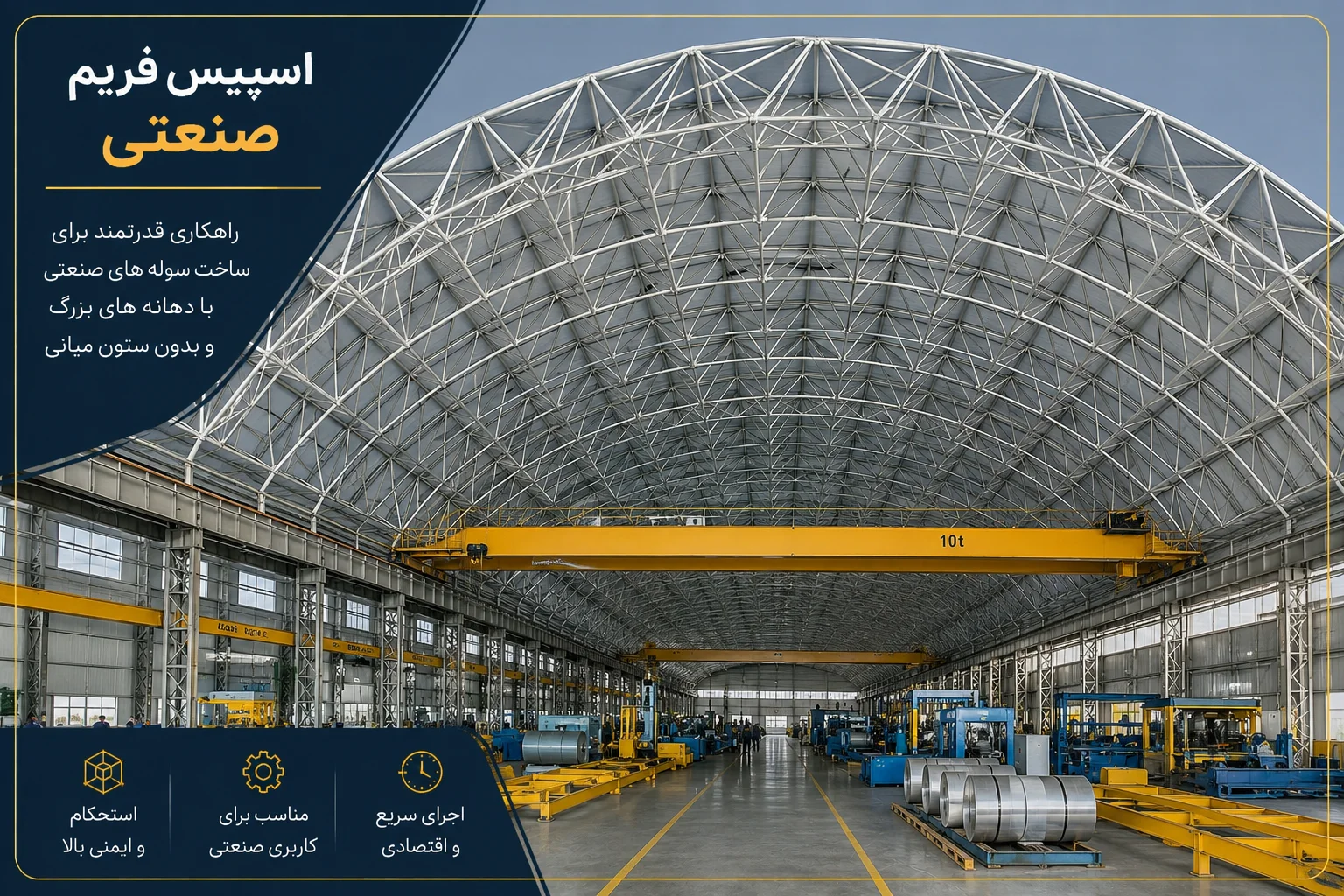 اسپیس فریم صنعتی